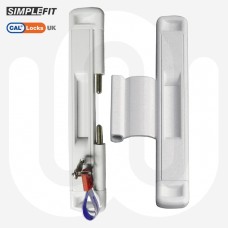 CAL Slide-Lok - Sliding Patio Door Lock for Double Doors 